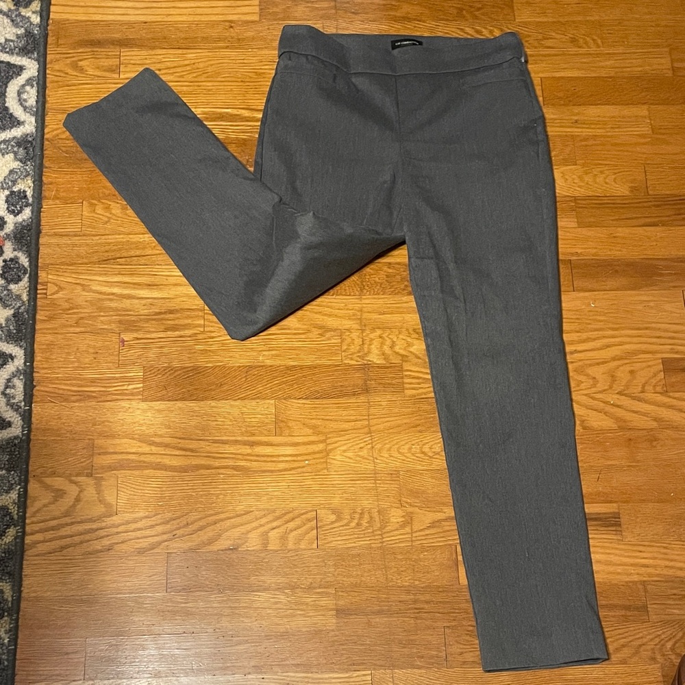 Liz Claiborne Charcoal Classic Pants